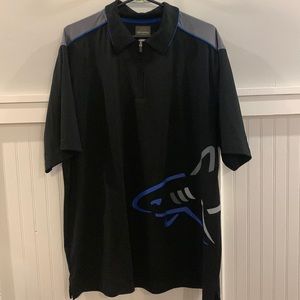 Greg Norman 1/4 polo shirt Size Large